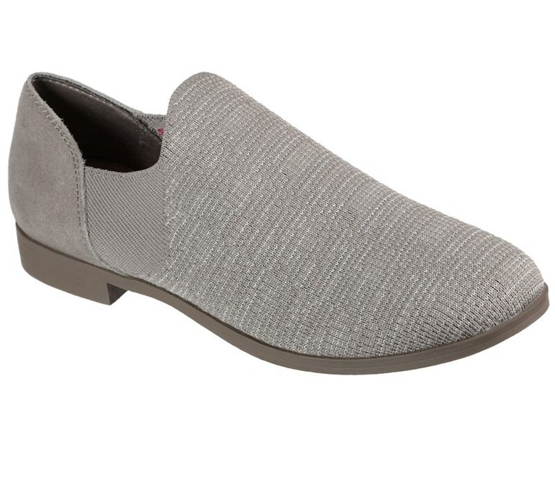 Skechers Dam Grå Slip On - Cleo Prep - Prep Step - Sverige (RMBFZ-5623)